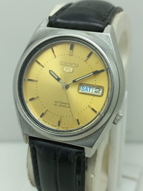 Seiko 5 Automatic 7s26-8760 DayDate Vintage Men's Watch
