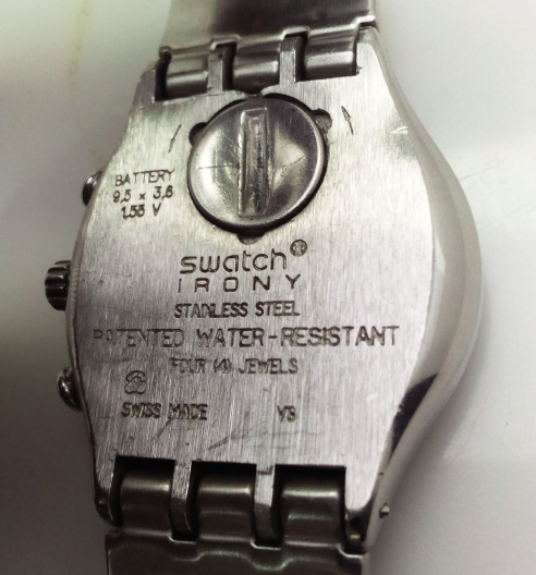 Swatch Quartz V8 Irony Chronograph Sports Men’s Watch