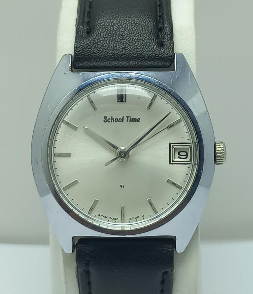 Seiko School Time Manual Winding 5000-6000 Vintage Men’s Watch