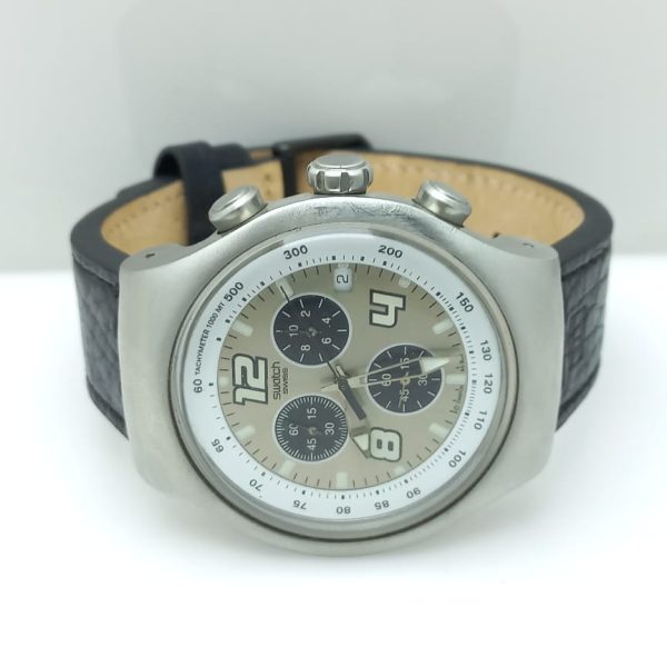 Swatch Irony Swiss Quartz Chronograph V8 Sports Men's Watch 47mm