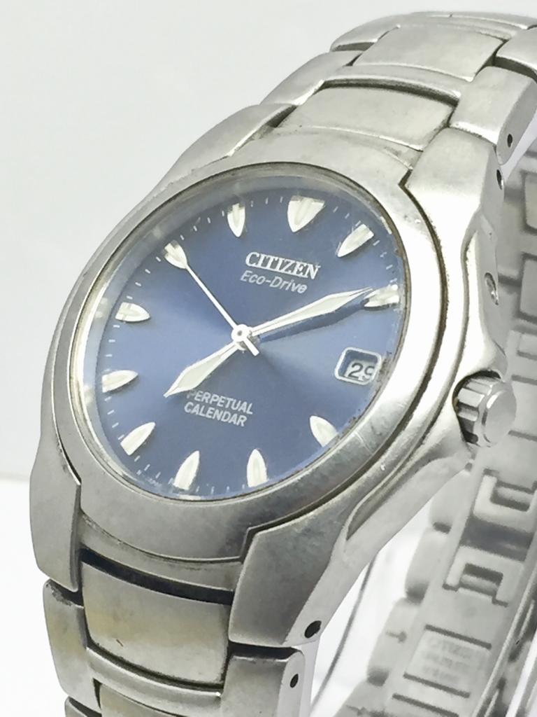 Citizen E710 H24105 Perpetual Calendar Quartz Vintage Watch For Parts ...