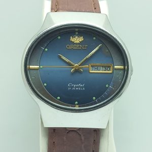 Orient Automatic 4697965-4A DayDate Two-Shaded Dial Vintage Men's Watch