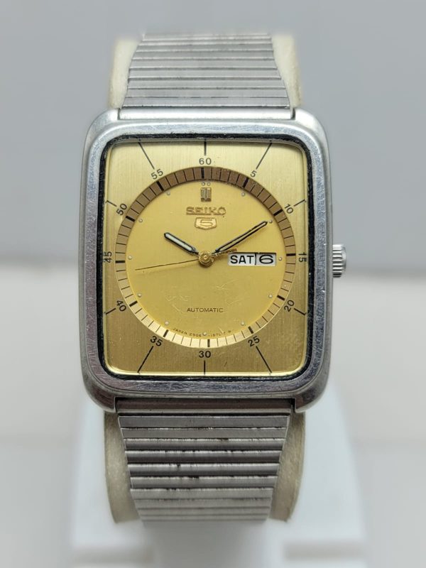 Seiko 5 Automatic 2906-070A DayDate Vintage Men's Watch