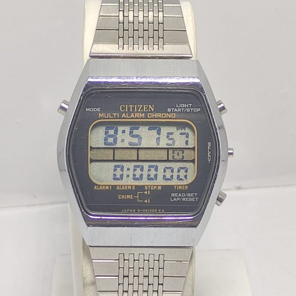 Citizen 9200-085612 Mutli Alarm Chrono Digital Vintage Men's Watch