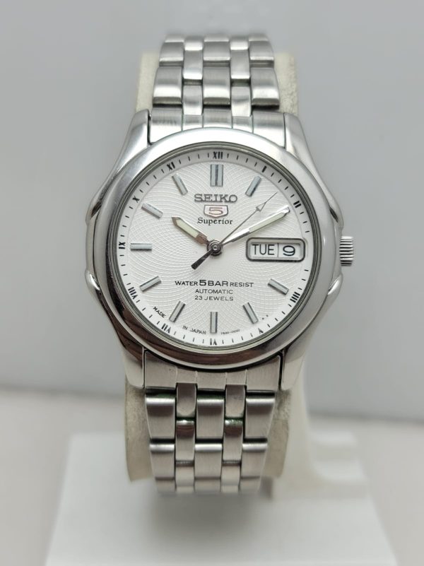 Seiko 5 Superior 7S36-0030 Automatic Day-Date Vintage Watch
