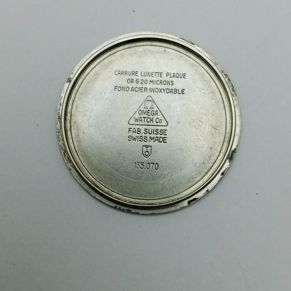 OMEGA 135.070 Vintage Watch Case Only Back Cover