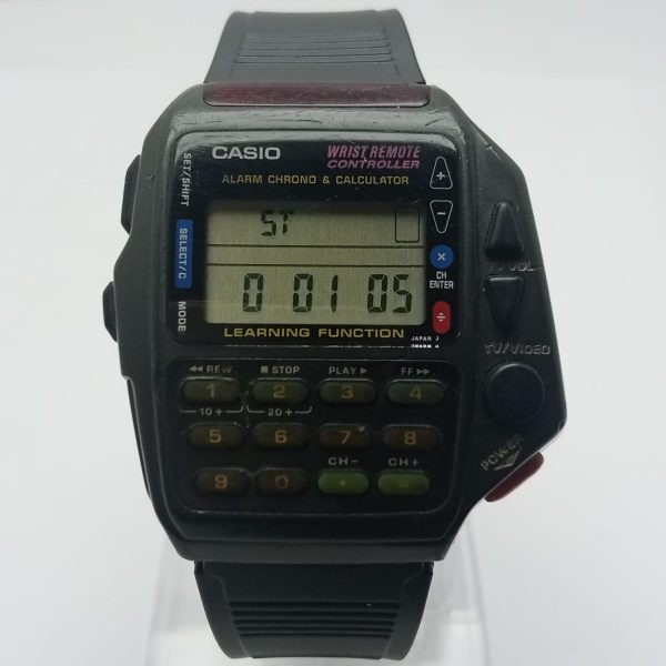 CASIO Quartz CMD-40(1174) Remote Controller Chrono Calculator Vintage Men's Watch
