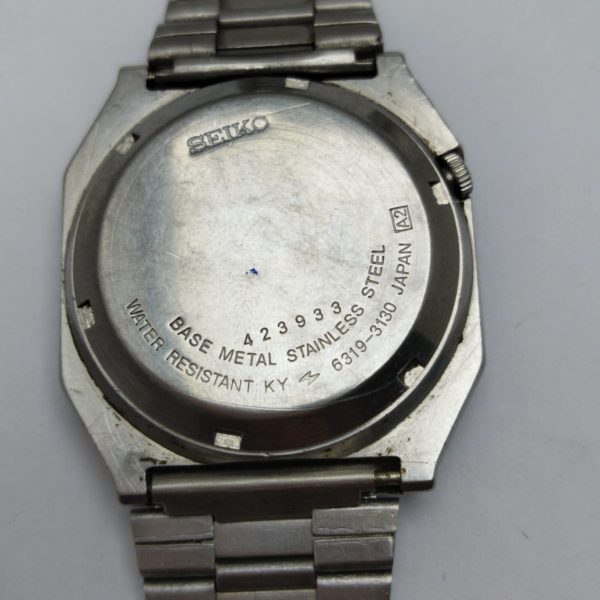 Seiko Vietnam War Era Automatic 7019A Date/Day Vintage Men's Watch ABK91AYS4