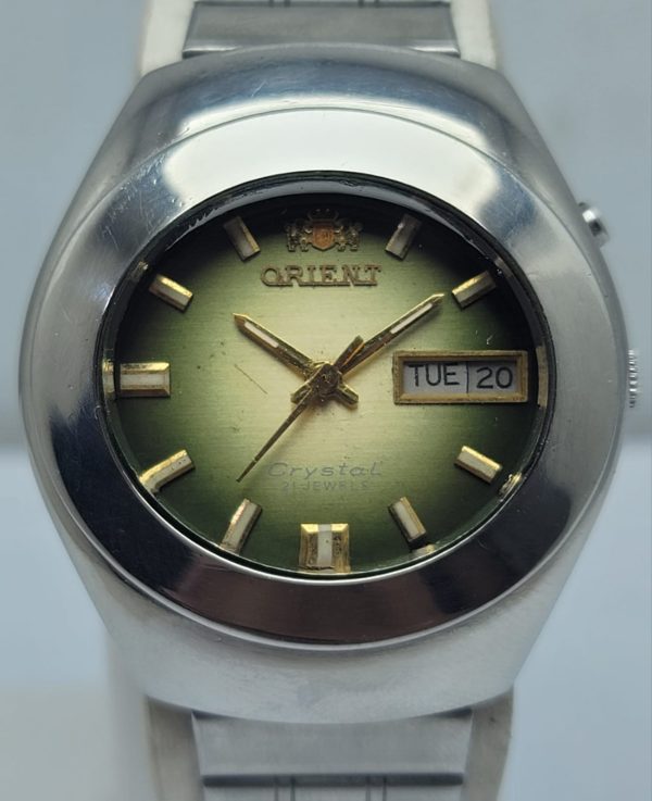 Orient Crystal Y469642-4A Automatic Day/Date Vintage Men's Watch