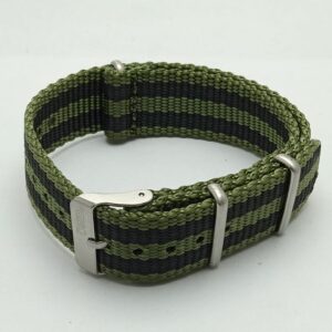 Nylon Military Men’s Watch Two Color Band Strap 20 mm