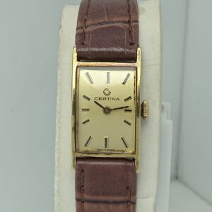CERTINA Manual Winding 13-22 Micron 0806 899 Vintage Woman's Watch