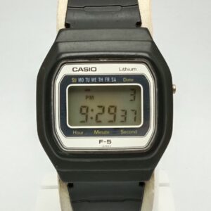 Casio Lithium F-5 Quartz 58 Vintage Men's Watch