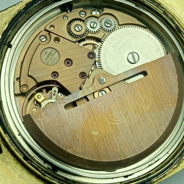 OMEGA Automatic Genève 166.0191 Gold Vintage Men's Watch SS3292KS