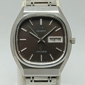 Citizen Quartz 4-860284 Crystron DayDate Vintage Men's Watch