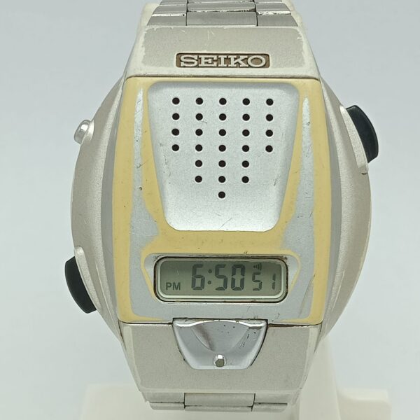 Seiko A860-4000 Blind Talking Digital Quartz Vintage Men's Watch