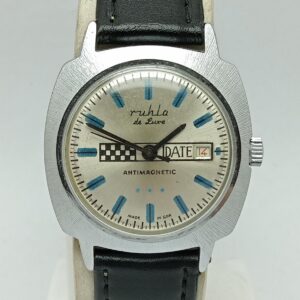 Ruhla De Luxe Antimagnetic Manual Winding Vintage Men's Watch