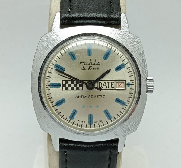 Ruhla De Luxe Antimagnetic Manual Winding Vintage Men's Watch