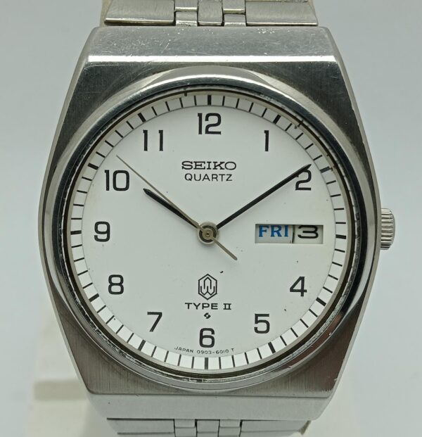 Seiko 0903-6000 Quartz DayDate Vintage Men's Watch