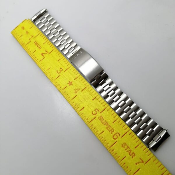 Titus 9301 Stainless Steel Vintage Watch Bracelet Curved End Link 18 mm