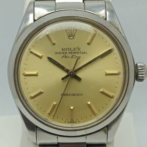 Rolex Oyster Perpetual Air King 1002 Automatic 1520 Precision Vintage Men's Watch