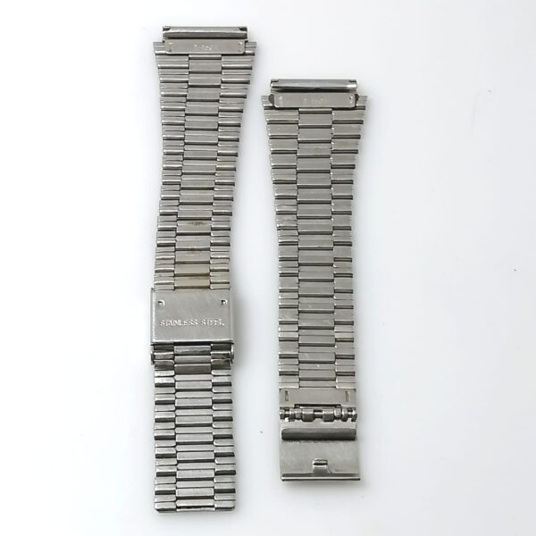 19 mm Casio B-859N Stainless Steel Vintage Men's Watch Bracelet