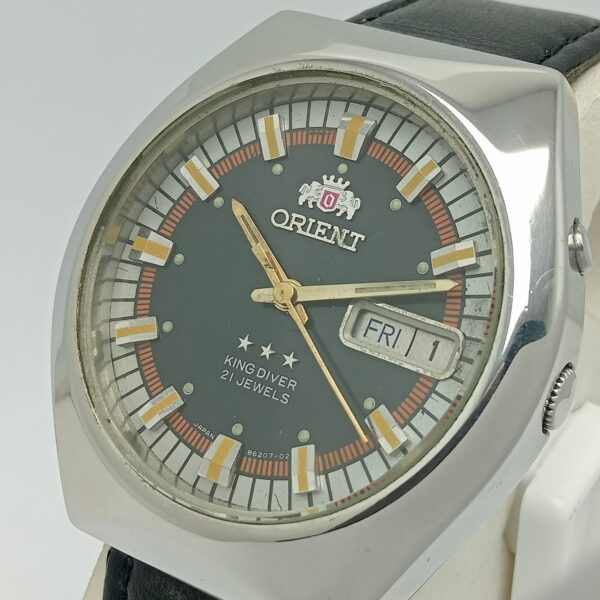 Orient King Diver 3 Star Automatic Cal.46941 Day/Date Vintage Men’s Watch SSK1066KS3
