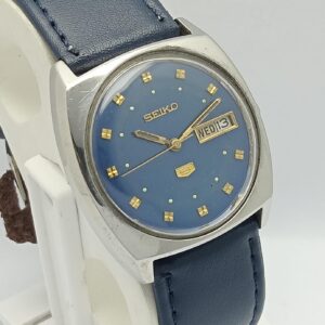 Seiko Automatic 6309-8080 Day/Date Blue Dial Vintage Men's Watch SAD204KS4
