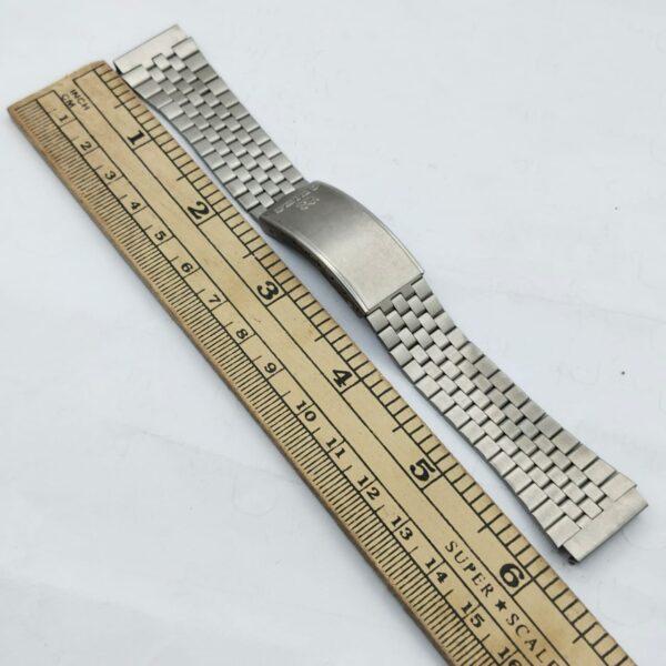 SEIKO 610 W Stainless Steel 19 mm Vintage Men's Watch Bracelet