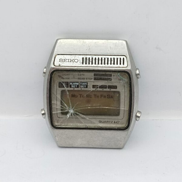 SEIKO A159-5009 Quartz Digital Vintage Men's Watch For Parts