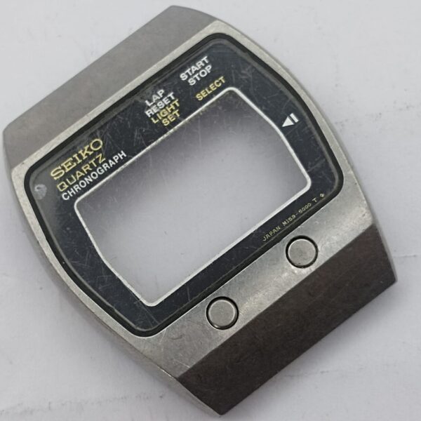 SEIKO M159-5000 Quartz Chronograph Vintage Men's Watch Case For Parts