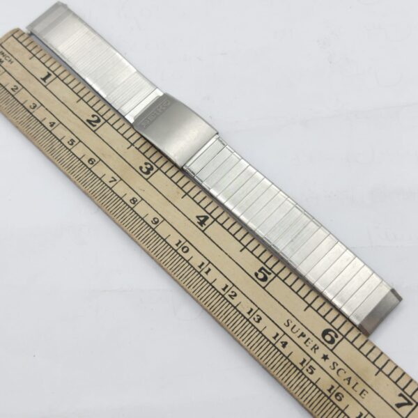 SEIKO Stelux 44865/65 Stainless Steel 16 mm Vintage Men's Watch Bracelet