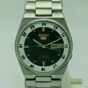 Seiko 5 Automatic 7009-3131 Railway Time Vintage Men's Watch