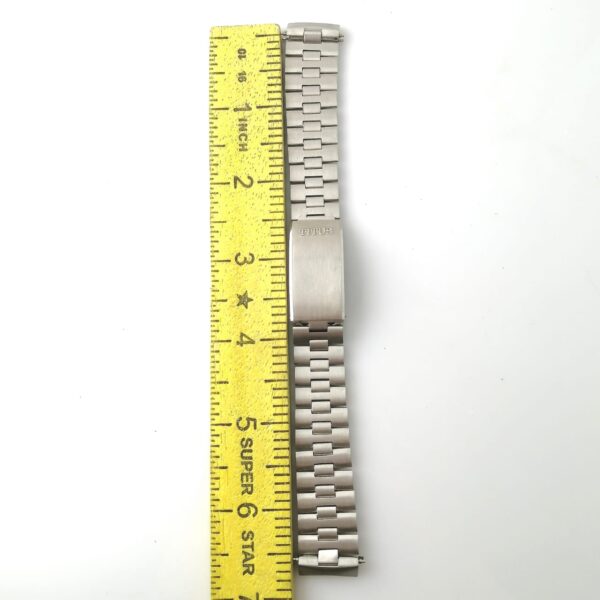 18 mm Curved End Link Titus 9301 Stainless Steel Vintage Watch Bracelet