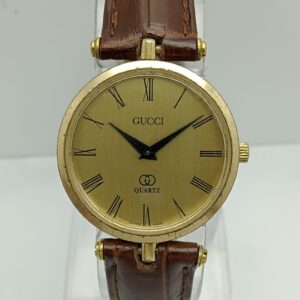Gucci Quartz Golden Dial Vintage Men's Watch