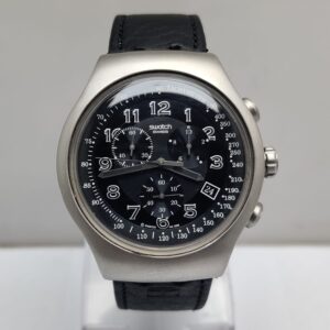 Swatch Swiss Irony V8 Chronograph Tachymeter Panda Face Men's Watch