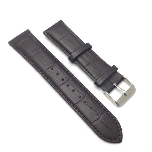 BULOVA Genuine Leather Men’s Watch Band Strap 22 mm AAS23RM2