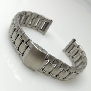 18 mm Rail Road Stainless Steel Men's Watch Bracelet