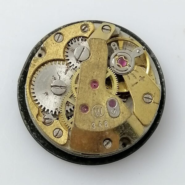 West End Watch 348 Manual Winding Working Watch Movement For Parts