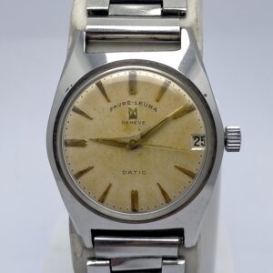 Favre-Leuba Geneve Datic 62103 Manual Winding Vintage Men's Watch