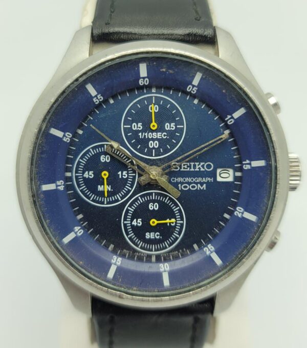 Seiko 4T57-00G0 Quartz Chronograph Vintage Men's Watch