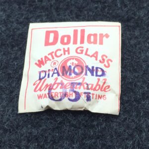 Dollar Diamond 05 Crystal Watch Glass 23 mm x 4 mm HRS138RM0.5
