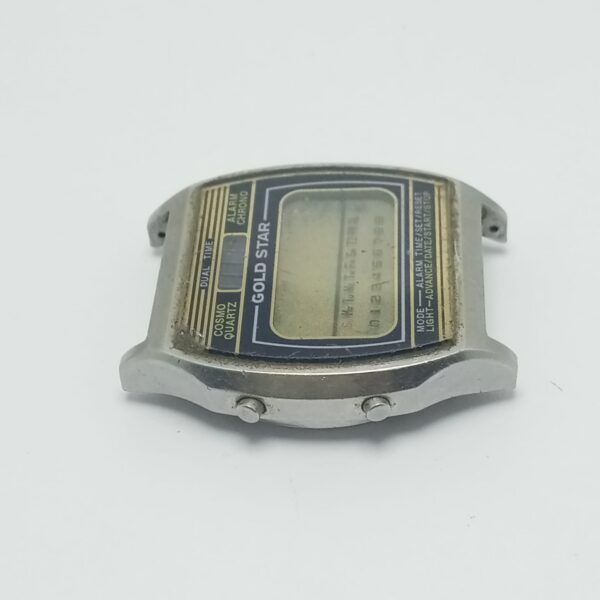 GOLD STAR Quartz Alarm Chrono Digital Vintage Watch For Parts