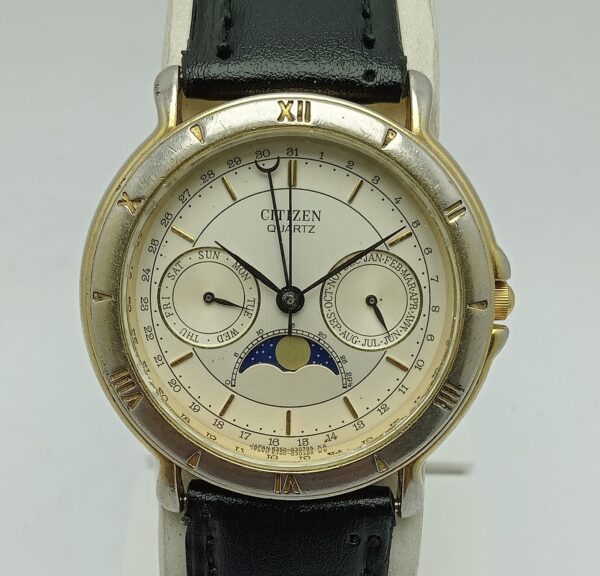 Citizen Moon phase 6350-G30330 Quartz Vintage Men's Watch