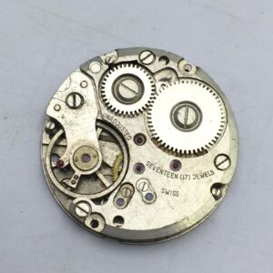 E-65 Manual Winding Not Working Watch Movement For Parts HRS165RM1