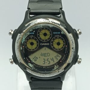 Casio WR Multi Planner BGP-20 Quartz 931 Vintage Men's Watch
