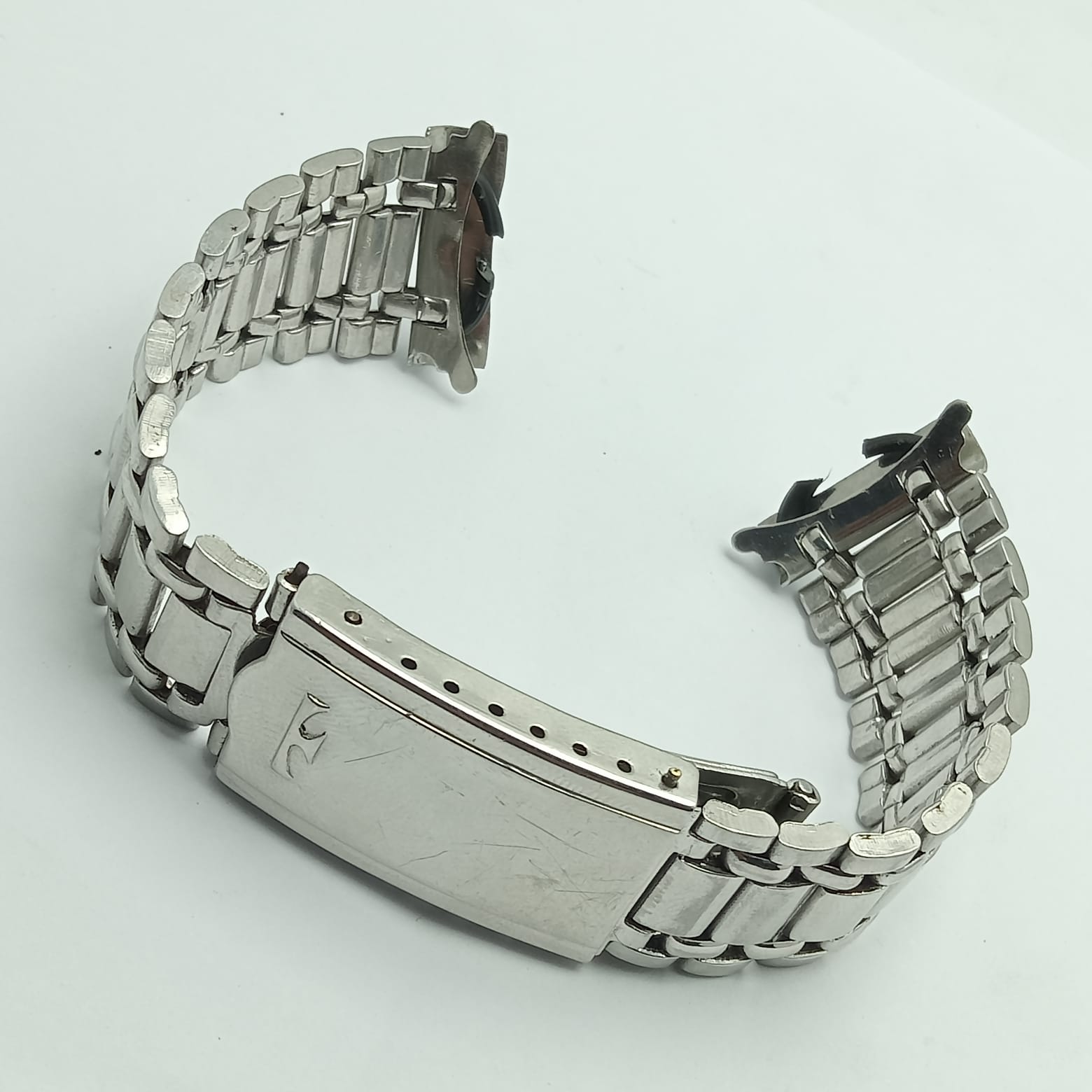 19 mm Tissot 2237-425 40735 Stainless Steel Vintage Watch Bracelet