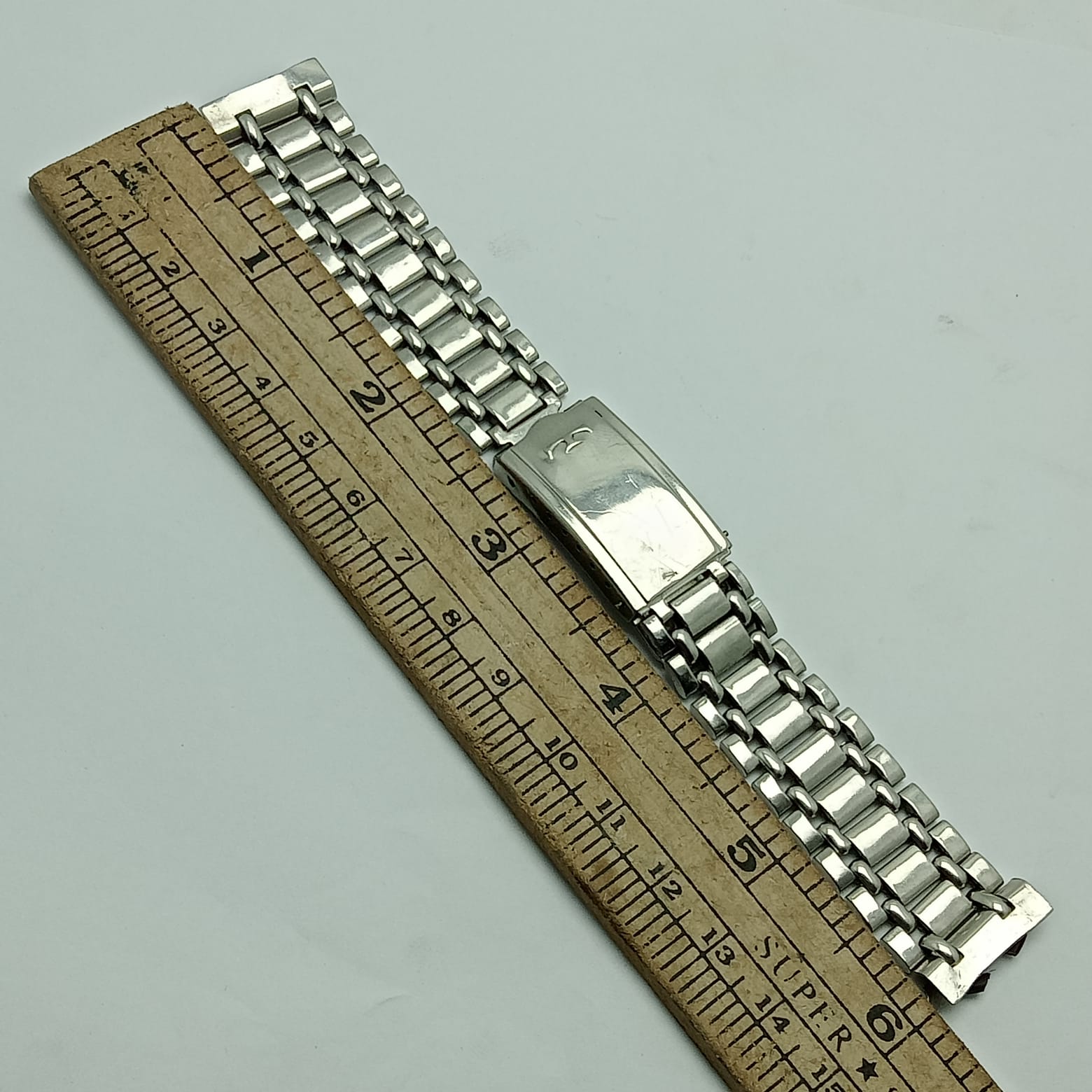 19 mm Tissot 2237-425 40735 Stainless Steel Vintage Watch Bracelet MUR550ALI5 - Image 2