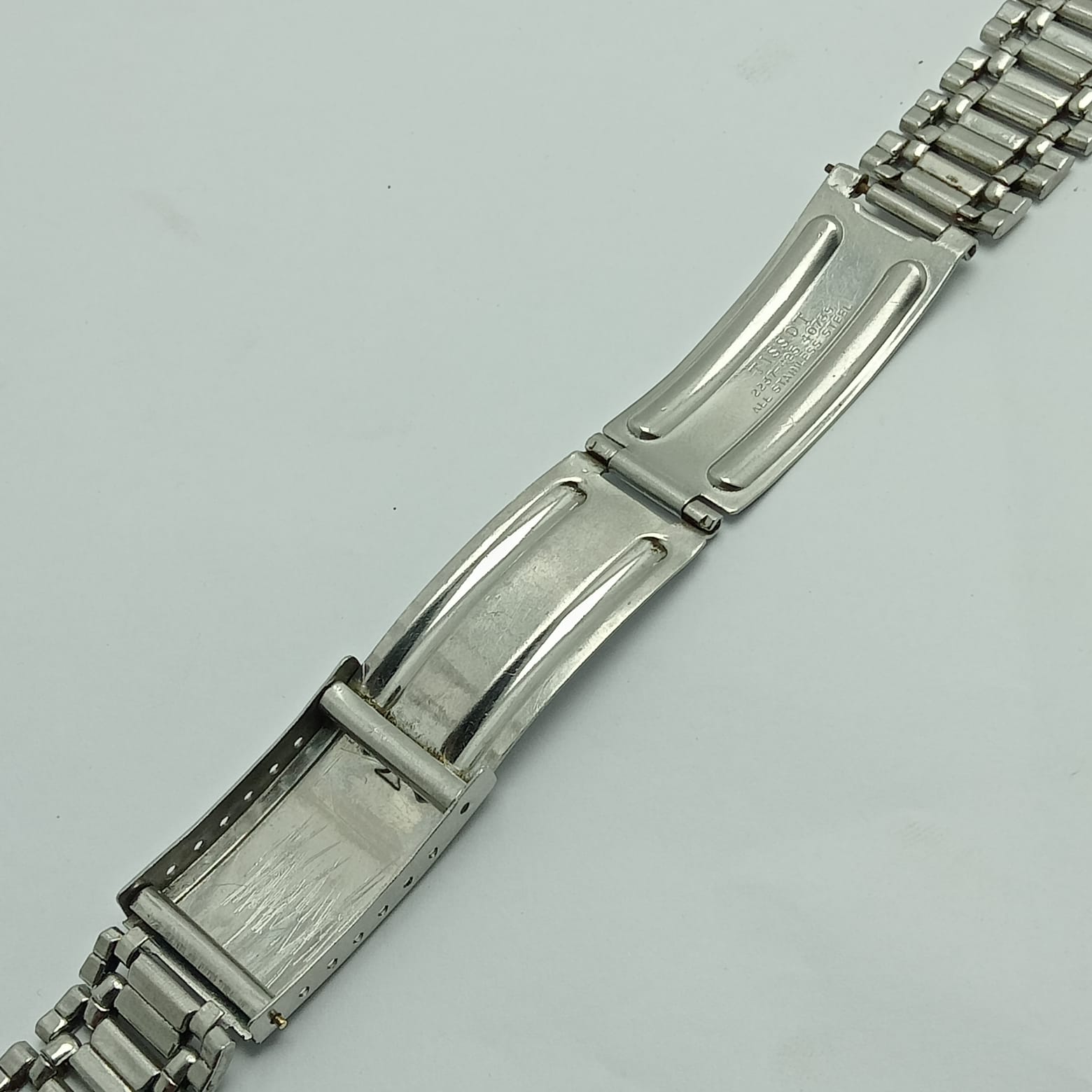 19 mm Tissot 2237-425 40735 Stainless Steel Vintage Watch Bracelet MUR550ALI5 - Image 6
