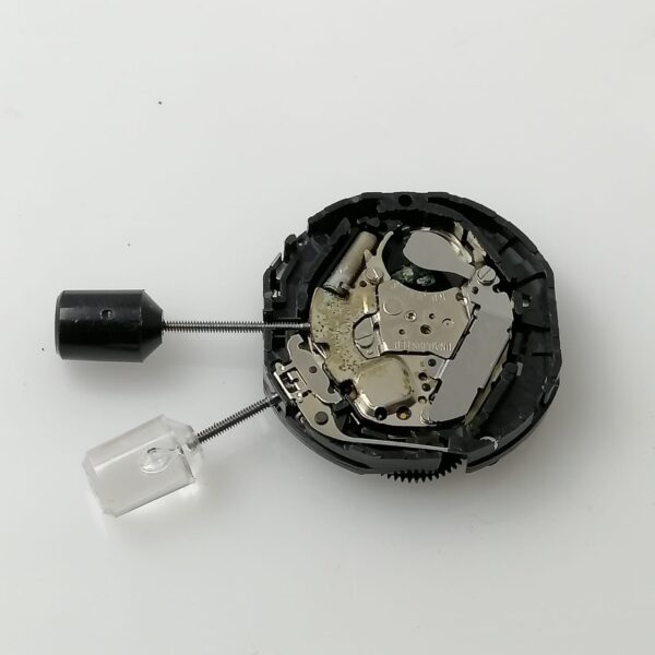 Akita Cal:9ME00 Moon Phase Quartz Watch Movement For Parts (Not Tested)
