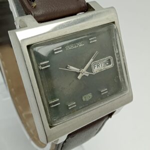 Seiko 5 Automatic 6119-5000 Day/Date TV Shape Vintage Men's Watch